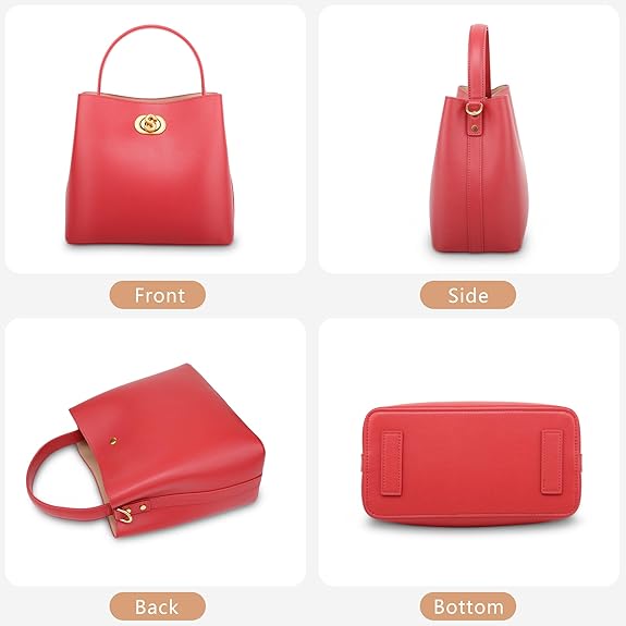 SADI Genuine Leather Tote Bag for Women